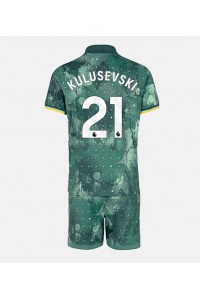 Tottenham Hotspur Dejan Kulusevski #21 Babytruitje 3e tenue Kind 2024-25 Korte Mouw (+ Korte broeken)